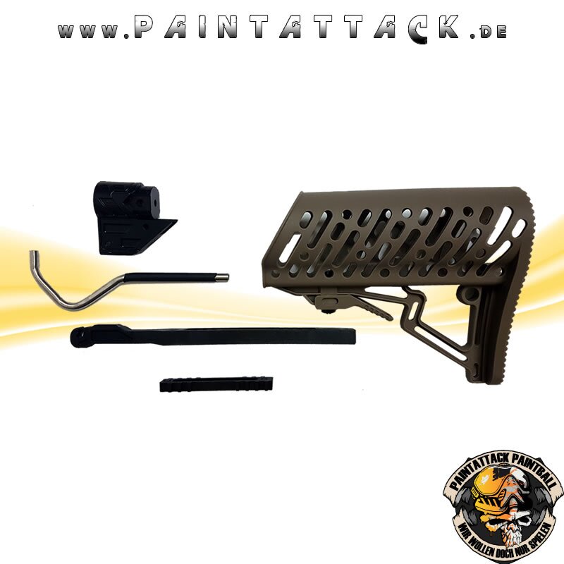 Tippmann TMC Air Stock Schulterstütze TAN – Bild 2