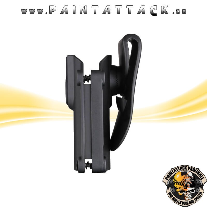 Universalholster für über 60 Pistolen CYTAC Mega-Fit schwarz Holster für Linkshänder – Bild 4