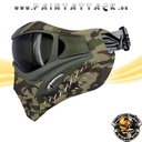 VForce Grill Paintball Maske SE Woodlands Camo mit Smoke Thermal Glas – Bild 3