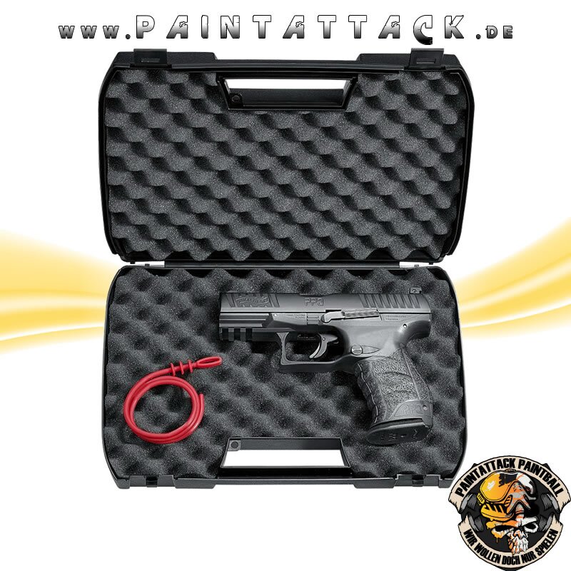 Walther PPQ M2 T4E FDE Mag Fed Paintball Pistole - RAM Waffe – Bild 4