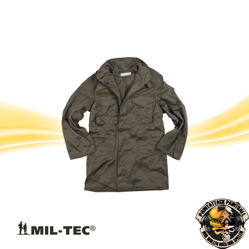 Österreichische Feldjacke Winterjacke Oliv - Größe 104–116