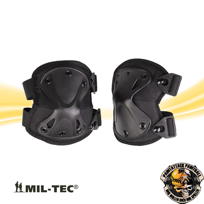 Kniechützer Protect Mil-tec Schutz für Knie schwarz