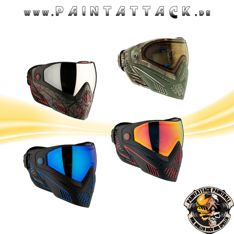 Paintball Maske DYE I5 Barney Lila Pink
