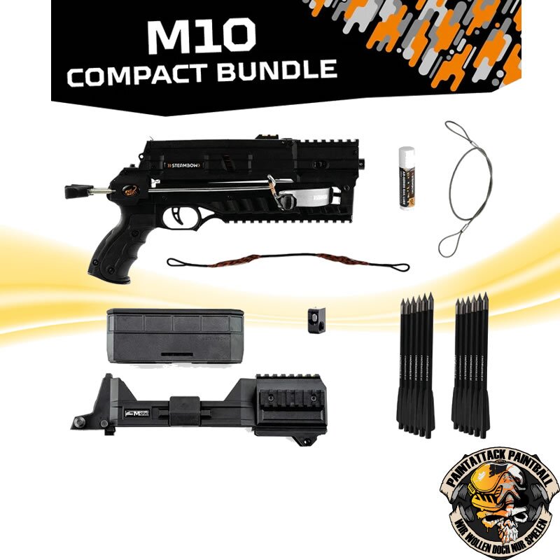 AR-Series – M10 Compact Pistolenarmbrust - Armbrust Bundle mit Magazin