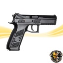 CZ P-09 KJ Works Airsoft Pistole CO2 - GBB 6mm  mit Kofer Schwarz