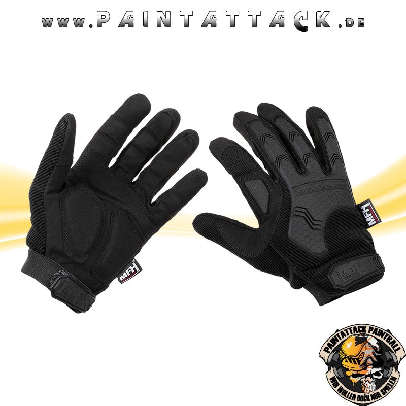 Tactical Einsatzhandschuhe Attack schwarz M