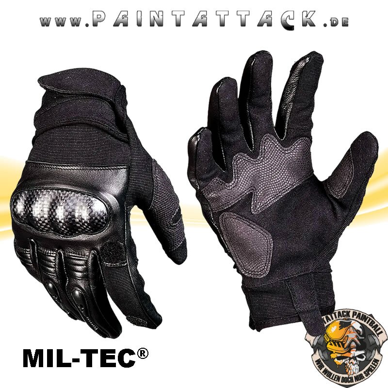 Taktischer Einsatzhandschuh Gen II Handschuh mit Leder schwarz XL -