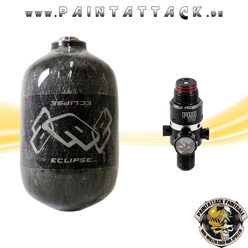 HP Flasche 1,1L, 300 Bar Armotech ultraleicht Composite Ohne Regulator