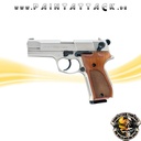 Walther P88 Schreckschusspistole 9 mm P.A.K. Bicolor Holzgriffschalen
