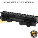 Adjustable Riser einstellbare Visierschienenerhöhung Erhöhung 140mm länge