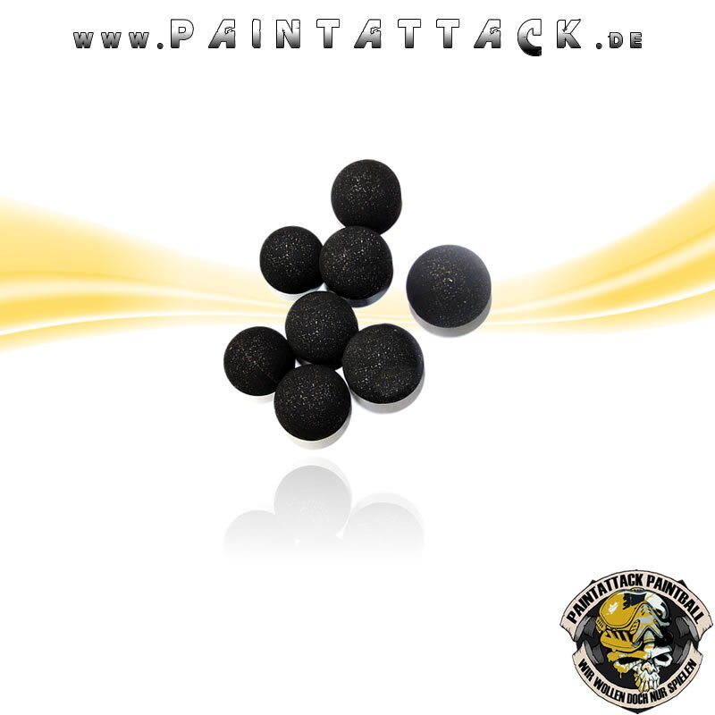 Rubberballs Gummigeschosse mit Metall Kaliber 43 50 Stück