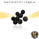 Rubberballs Gummigeschosse mit Metall Kaliber 50 10 Stück