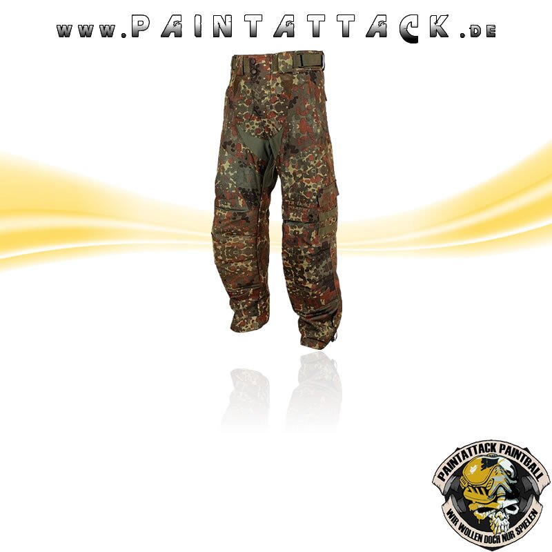 Pro Toyz pt-field Tactical Speed Pants / Molle Paintball Hose Flecktarn camo Gen6 XL