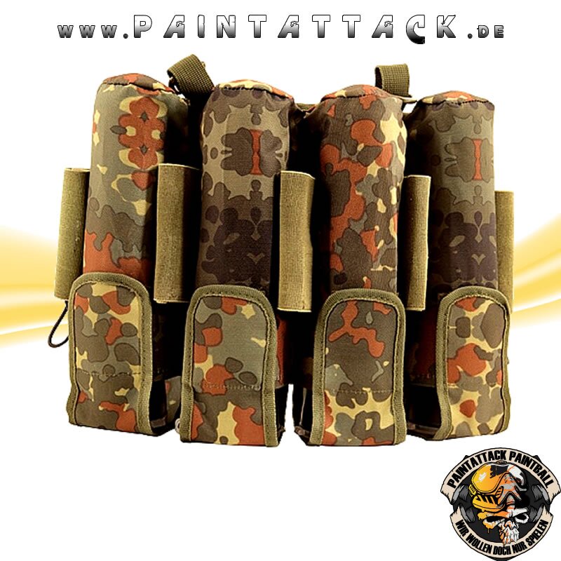 Pro Toyz / ProToyz Rebel Molle Battlepack Flecktarn camo unisize 9 Pot (inkl. 5 loops)