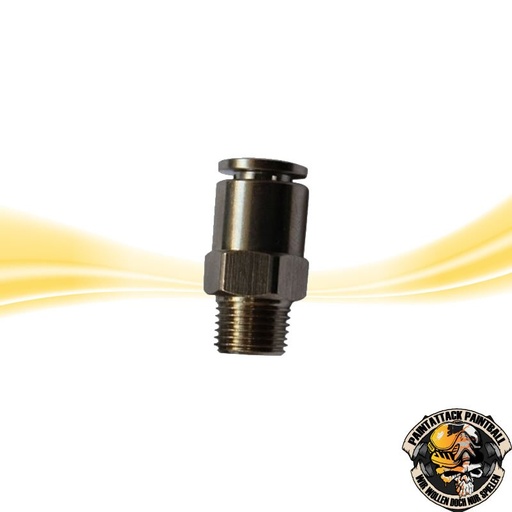 [6827] Macroline Fitting 6 mm 1/4" Schlauchkupplung gerade