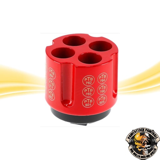 [6748] Perfecta Multi-Shooter Pyro-Launcher Vierfachaufsatz für Schreckschusswaffen 15mm Abschussbecher