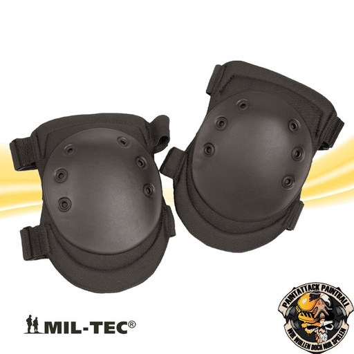 [6732] Kniechützer groß Mil-tec Paintball Airsoft Schutz für Knie schwarz