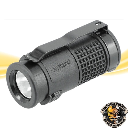 [6724] Safety Taschenlampe P2P Pocket Flash – Kompakt Hell Verteidigungsstark