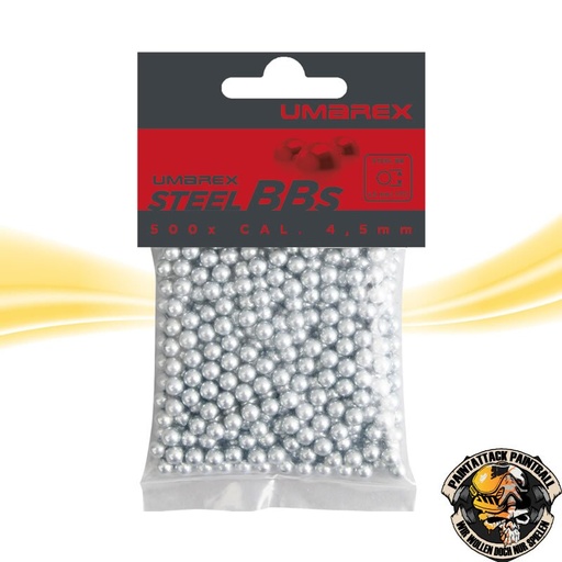 [6703] Umarex Stahl-BBs cal. 4,5 mm (.177) BB, 500 St., Polybeutel 0,35 g
