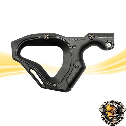 [6650] HERA CQR Frontgriff Gen2 – Präzision und Ergonomie für Paintball, Airsoft und Sportschützen - schwarz