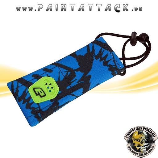 [6597] Laufsocke Planet Blau Fighter Dark Sub Zero - Barrelsock