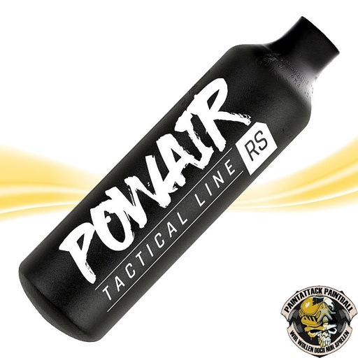 [6510] Paintball HP Flasche tactical Line 0,23L 300bar ohne Regulator PA