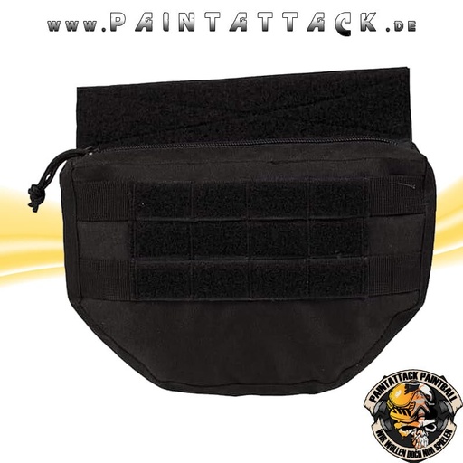 [6494] Drop Down Pouch für taktische Westen - schwarz