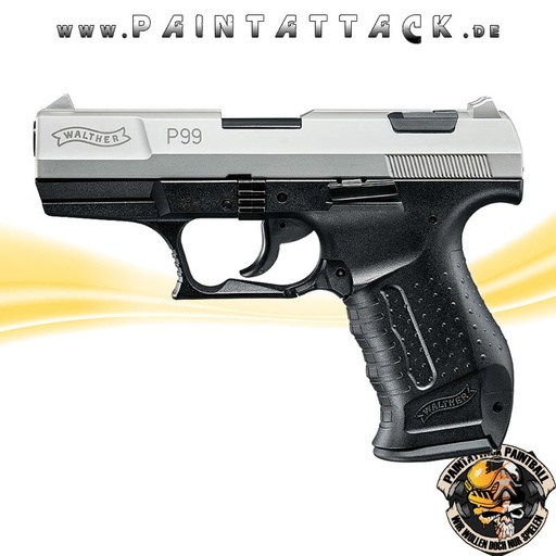 [6468] Walther P99  – 9mm PAK Gaspistole - Schreckschusspistole Bicolor