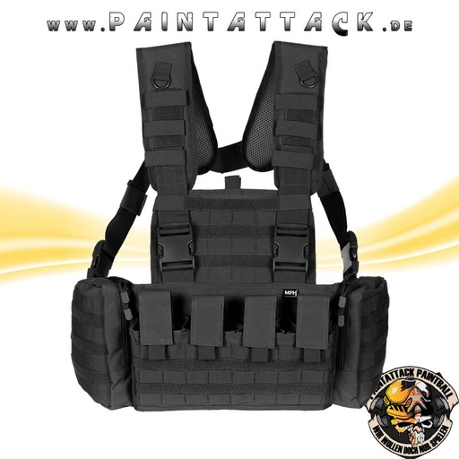 [6439] Chest Rig Mission Attack Magfed Weste schwarz