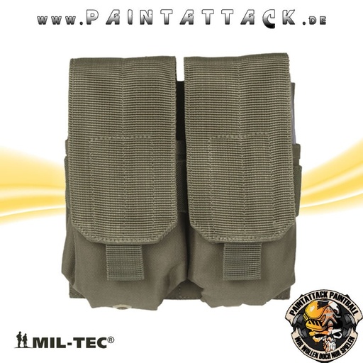 [6399] Magazintasche M4/M16 Double Molle Oliv