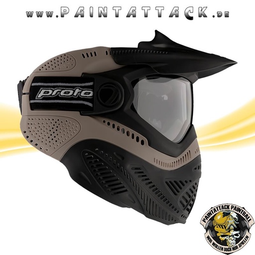 [6394] Proto Switch FS Thermal Paintball Maske Tan