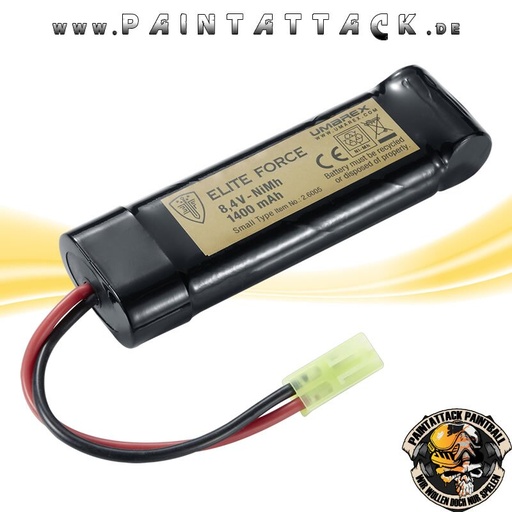 [6363] Elite Force Akku 8,4 V - 1400 mAh 11,8Wh Airsoft