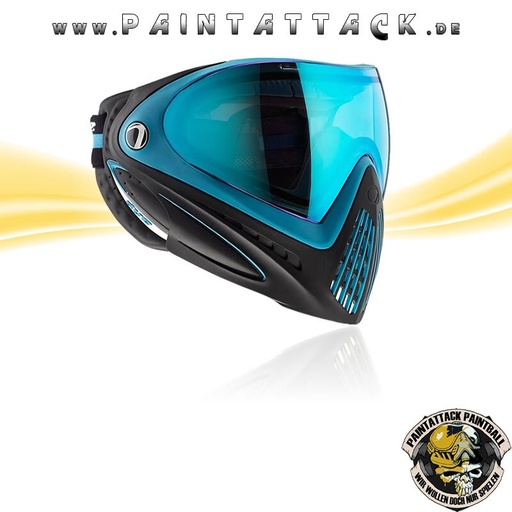 [6335] DYE I4 Paintball Maske Invision 4 Thermal Powder Blue