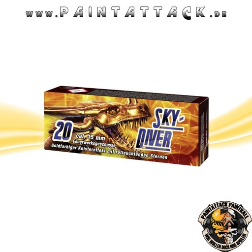 [6322] Sky Diver Pyrotechnische Munition mit Multi-Effekten