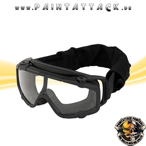 [6283] Oakley SI Ballistic Goggle Ballistische Schutzbrille Black/ Clear EN