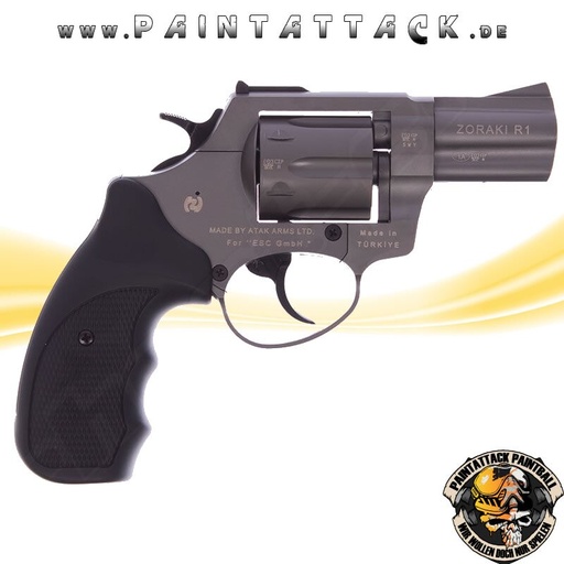 [6167] Zoraki R1 2,5 Zoll Schreckschussrevolver titan