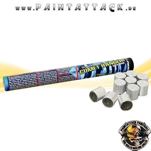 [6164] Signalsterne Comet-Bangers 15mm - 10 Schuss Zink Pyrotechnische Munition