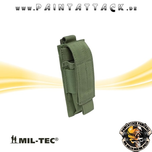 [6134] Magazintasche für Magazine von Pistolen single Molle oliv
