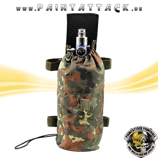 [6035] Molle Flaschentasche Universal Tank Pouch Tank Tasche flecktarn