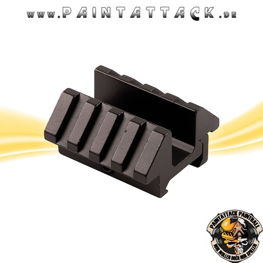 [5987] 45 Grad Visierschiene Dual Mount doppel  für 22mm Rail