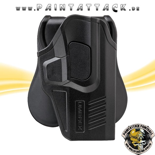 [5981] Holster für GLOCK 17 und T4E TPM1 Umarex Schnellzieh-Holster Mod.1
