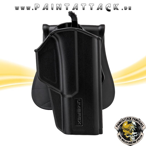 [5980] Holster für GLOCK 17 und T4E TPM1 Umarex Schnellzieh-Holster Mod.2
