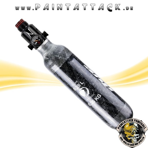 [5926] Dye Core 0,25l 300bar HP Flasche mit Ninja standart Regulator