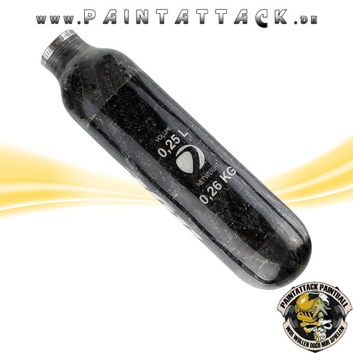 [5925] Dye Core 0,25l 300bar HP Flasche MagFed Paintball Tank für Airstock