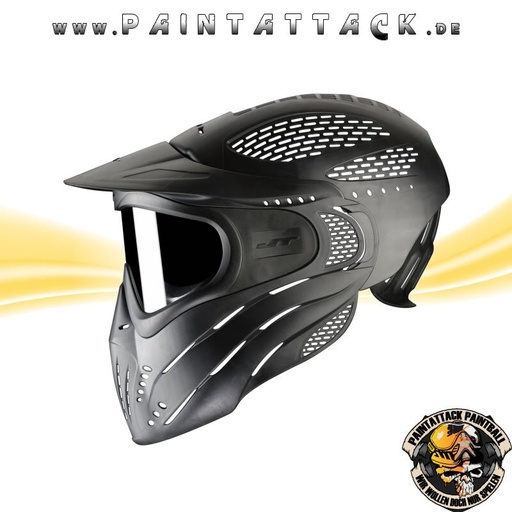 [5784] JT Premise Headshield Paintballmaske Single Schwarz