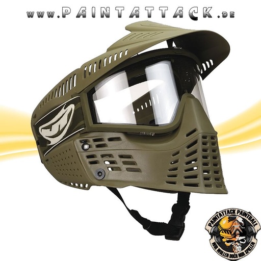 [5778] JT Spectra Pro Shield  thermal Paintball Maske - oliv