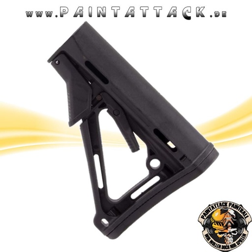 [5739] RAP4 M4 Schulterstützen Cover schwarz für Air Thru Stock