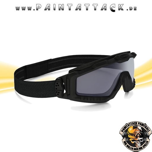 [5722] Oakley SI Ballistic Goggle Halo Matte Black/ Grey Ballistische Schutzbrille