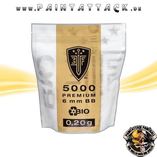 [5659] Elite Force Bio airsoft 6mm BB’s 0,20g 5000 Stück Softair-Kugeln
