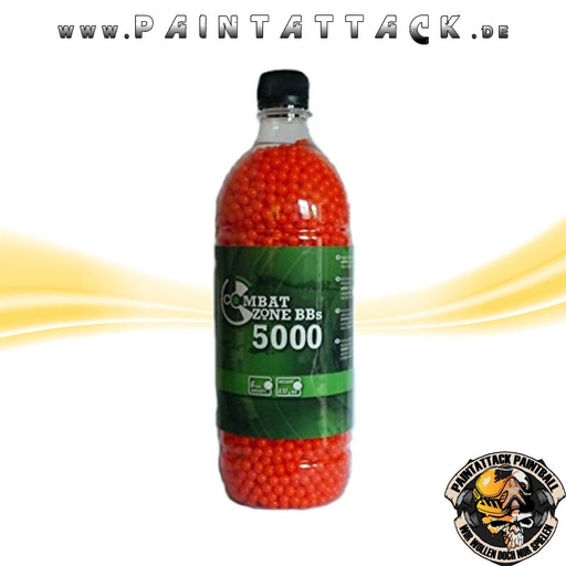 [5657] Umarex Combat Zone 5000 Stück 6 mm BB’s 0,12 g